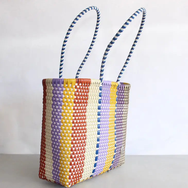 Colorful Handwoven Tote Bag