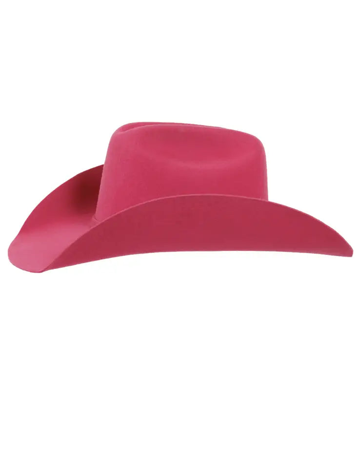 Pink Cattleman Felt