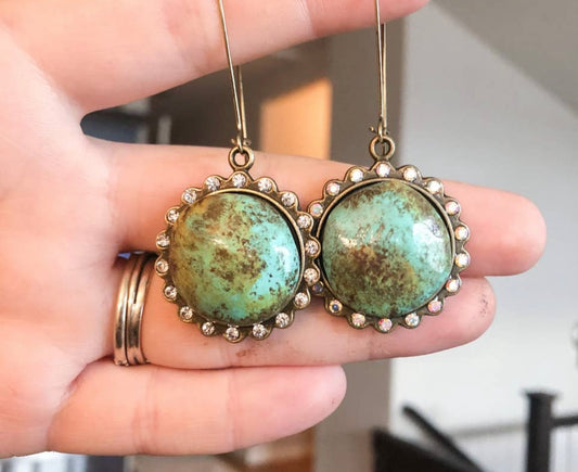 Turquoise Riverton Earrings