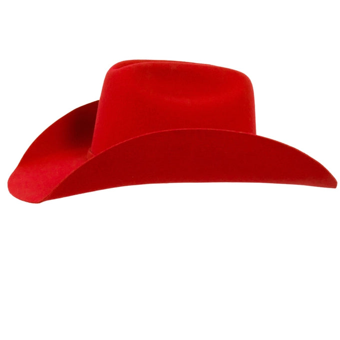 Red Cattleman Felt
