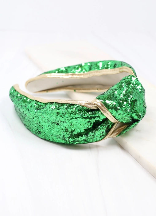 Green & Gold Headband