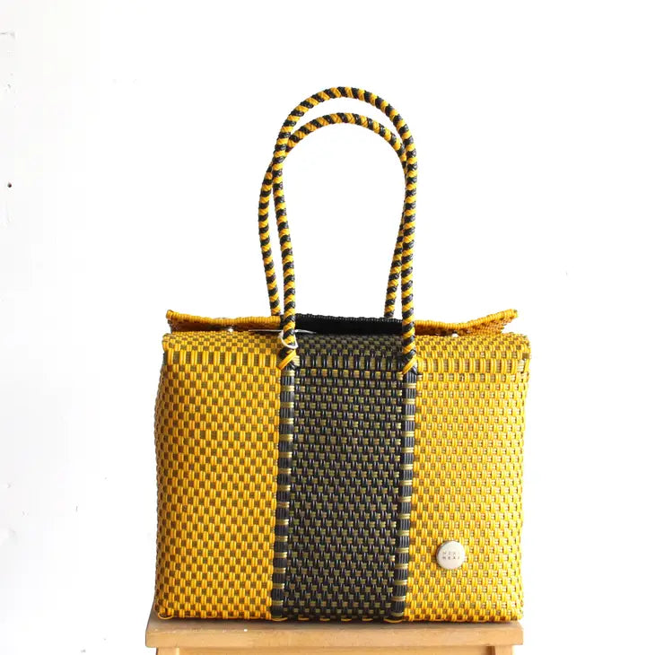 Black and Yellow Mexican Bag