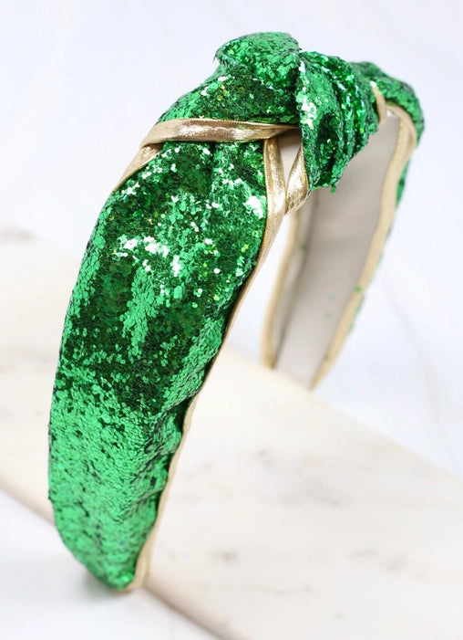 Green & Gold Headband