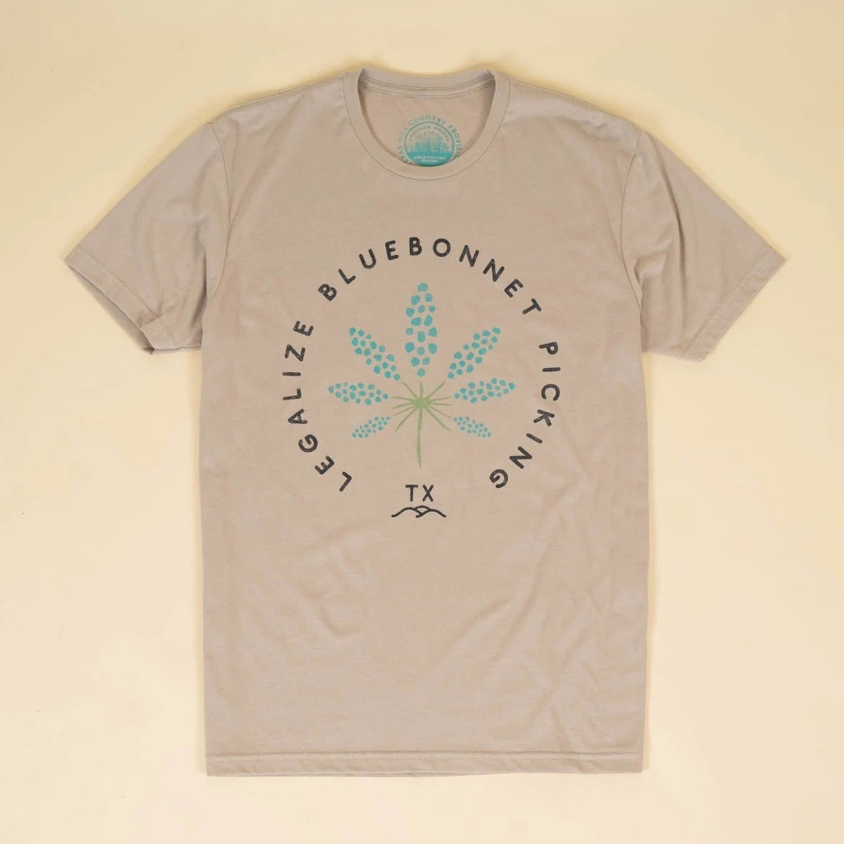 Legalize Bluebonnet Picking Tee