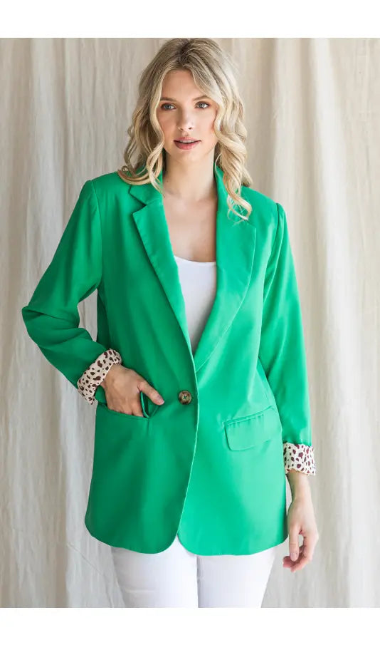 Kelly Green Blazer