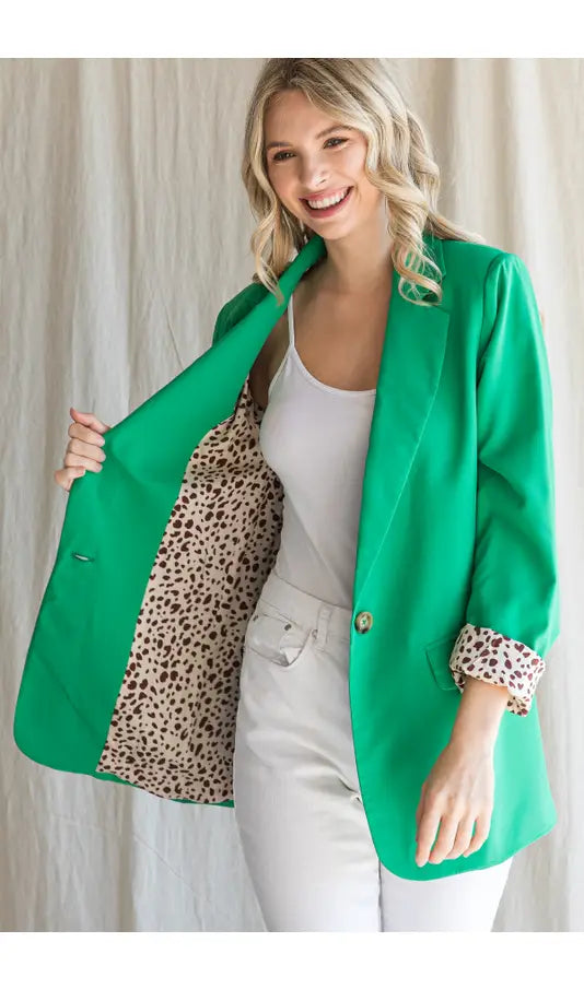 Kelly Green Blazer