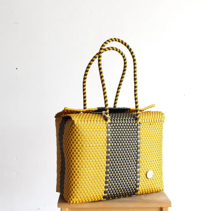 Black and Yellow Mexican Bag