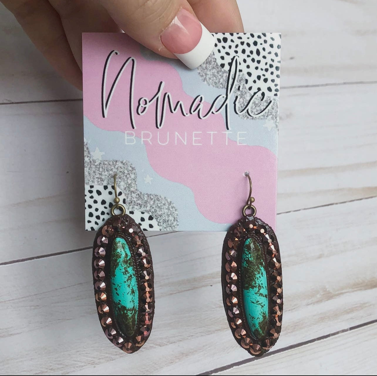 The Turquoise Casper Earrings