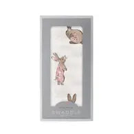 Powder Pink Bunnies Swaddle