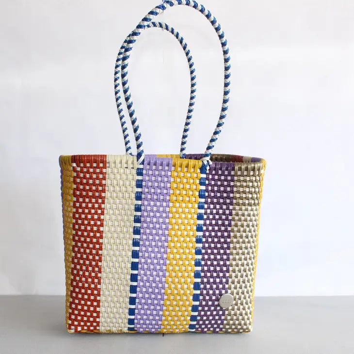 Colorful Handwoven Tote Bag