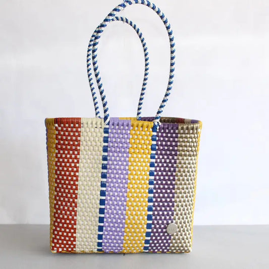 Colorful Handwoven Tote Bag