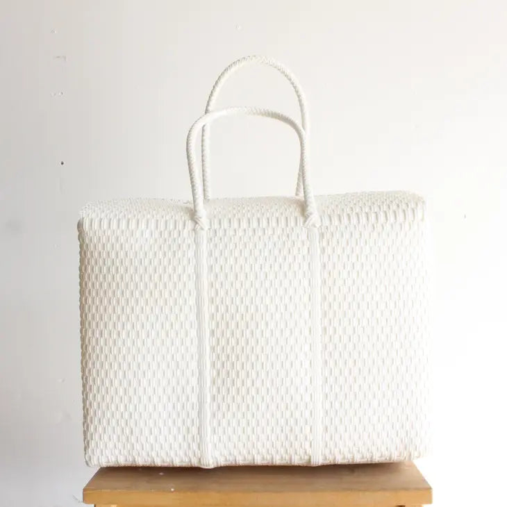 White Mexican Handbag